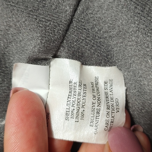 Light Blue Rain Jacket Marmot Long Sleeve  Gray Fleece Inside Size Large - Picture 7 of 10